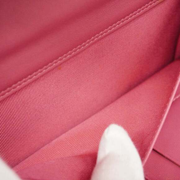 Chanel Matelasse Tri-fold Long Wallet in Lambskin, Pink Champagne, Women's - Picture 11 of 16